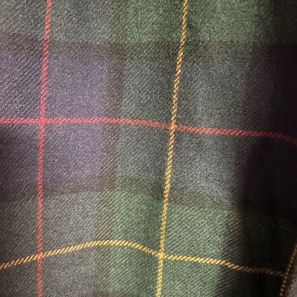 Ralph Lauren Black Wool Bomber Jacket with Red Logo - Picture 4 of 6